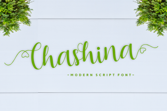 Chashina Font Poster 1