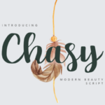 Chasy Font Poster 1