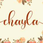Chayla Font Poster 1