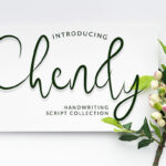 Chendy Font Poster 1