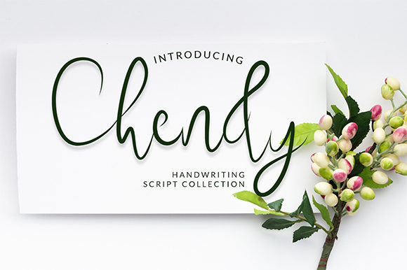 Chendy Font Poster 1