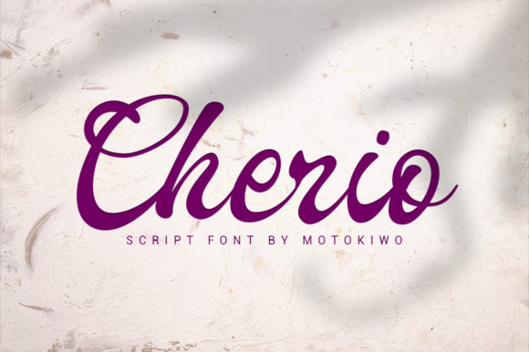 Cherio Font Poster 1