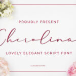 Cherolina Font Poster 1