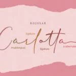 Cherolina Font Poster 14