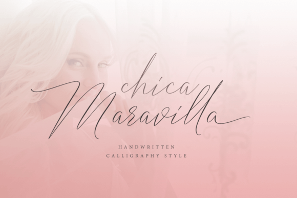 Chica Maravilla Font Poster 1