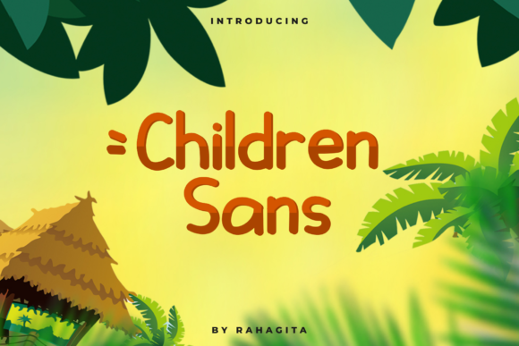 Children Sans Font Poster 1