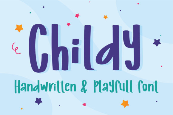 Childy Font Poster 1