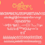 Chilldren Font Poster 6