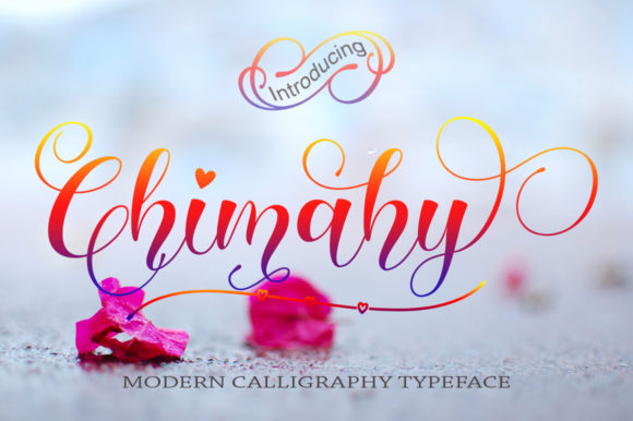 Chimahy Font Poster 1