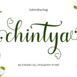 Chintya Font Poster 1