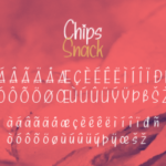 Chips Snack Font Poster 7