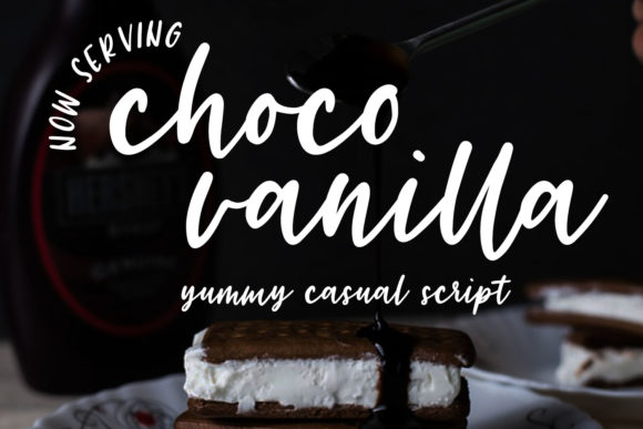 Choco Vanilla Font Poster 1