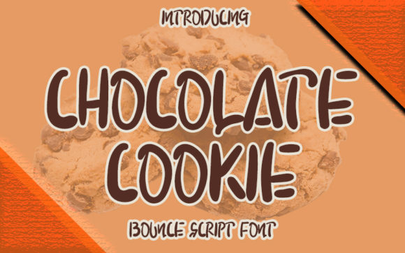 Chocolate Cookie Font Poster 1