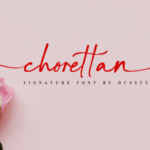 Chorettan Font Poster 1