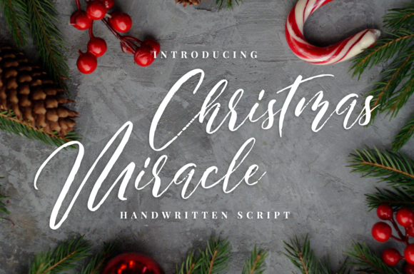 Christmas Miracle  Font