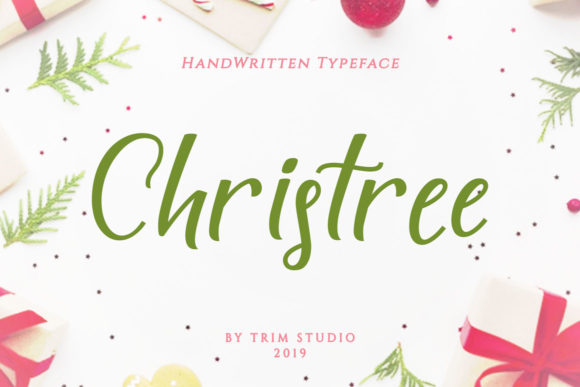 Christree Font Poster 1