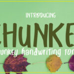 Chunkey Font Poster 1