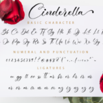 Cinderella Font Poster 11