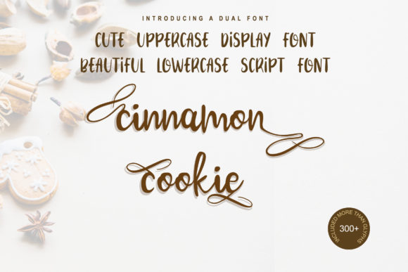 Cinnamon Cookie Font Poster 1