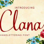 Clana Font Poster 1