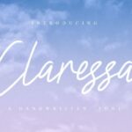 Claressa Font Poster 1