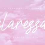 Claressa Font Poster 2