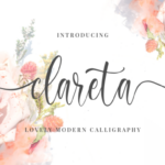 Clareta Font Poster 1