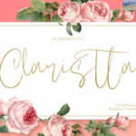 Claristta Font Poster 1