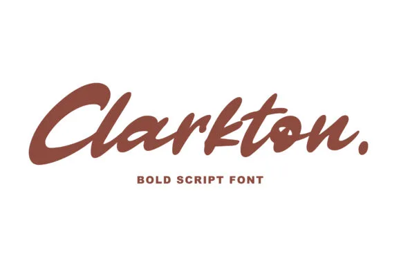 Clarkton Font Clarkton Font Poster 1