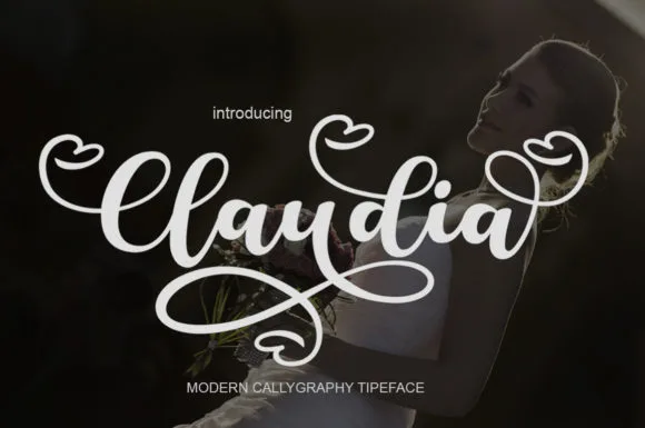 Claudia Font Claudia Font Poster 1