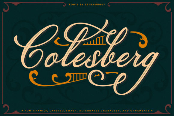 Colesberg Font
