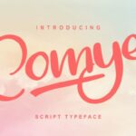 Comye Font Poster 1