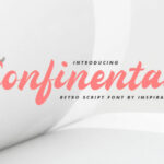 Confinental Font Poster 1