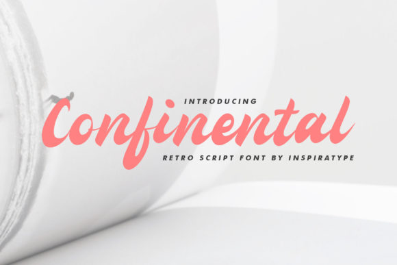 Confinental Font