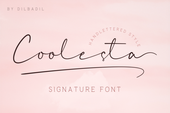 Coolesta Font Poster 1