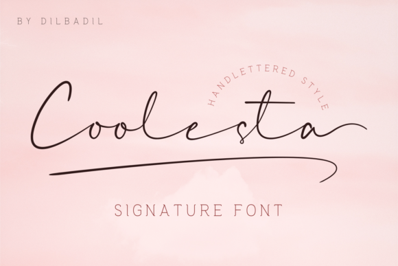 Coolesta Font Coolesta Font Poster 1