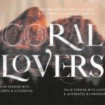 Coral Lovers Duo Font Poster 4