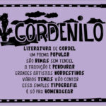 Cordenilo Font Poster 1