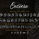 Costiera Font Poster 9
