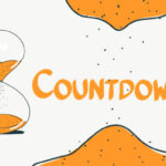 Countdown Font Poster 1