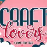 Craft Lovers Font Poster 1