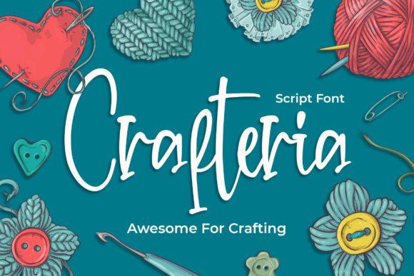 Crafteria Font Poster 1