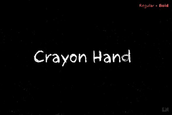 Crayon Hand Font