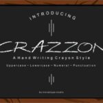 Crazzon Font Poster 1