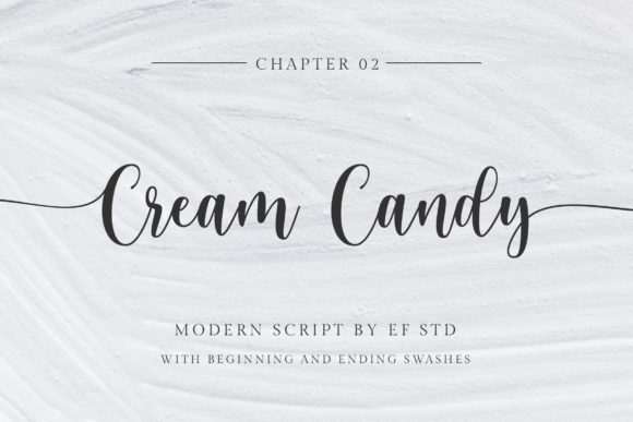 Cream Candy Font Poster 1