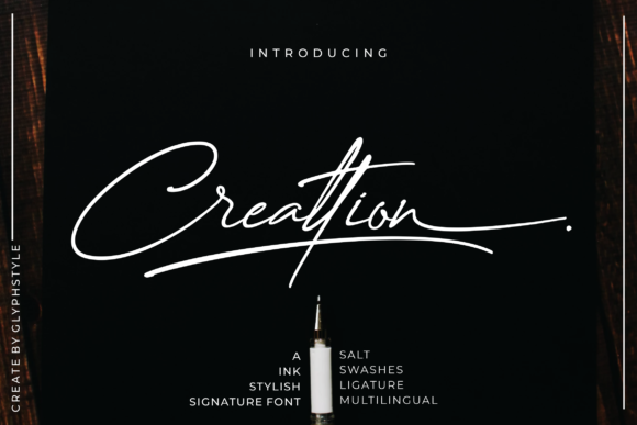 Creattion Font