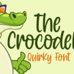 Crocodelo Font Poster 1