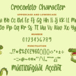 Crocodelo Font Poster 6