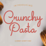 Crunchy Pasta Font Poster 1