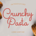 Crunchy Pasta Font Poster 1